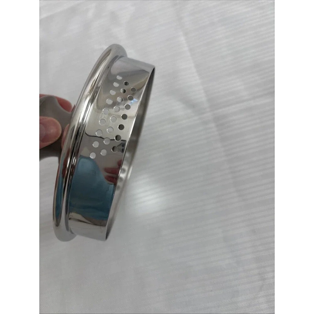 T-Fal Replacement Glass Lid~Steam Vent~Sturdy Knob, Inner Lip 5 3/8